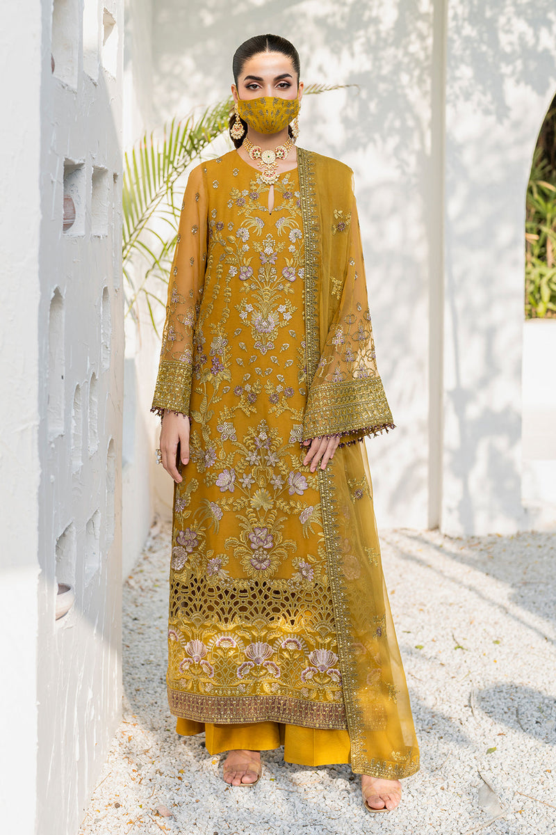 Flossie | Naqsh Formals | S-1404 (A) by Flossie - Designer Dress - Type: Ladies Clothes - Available at Libayah - 100% Original
