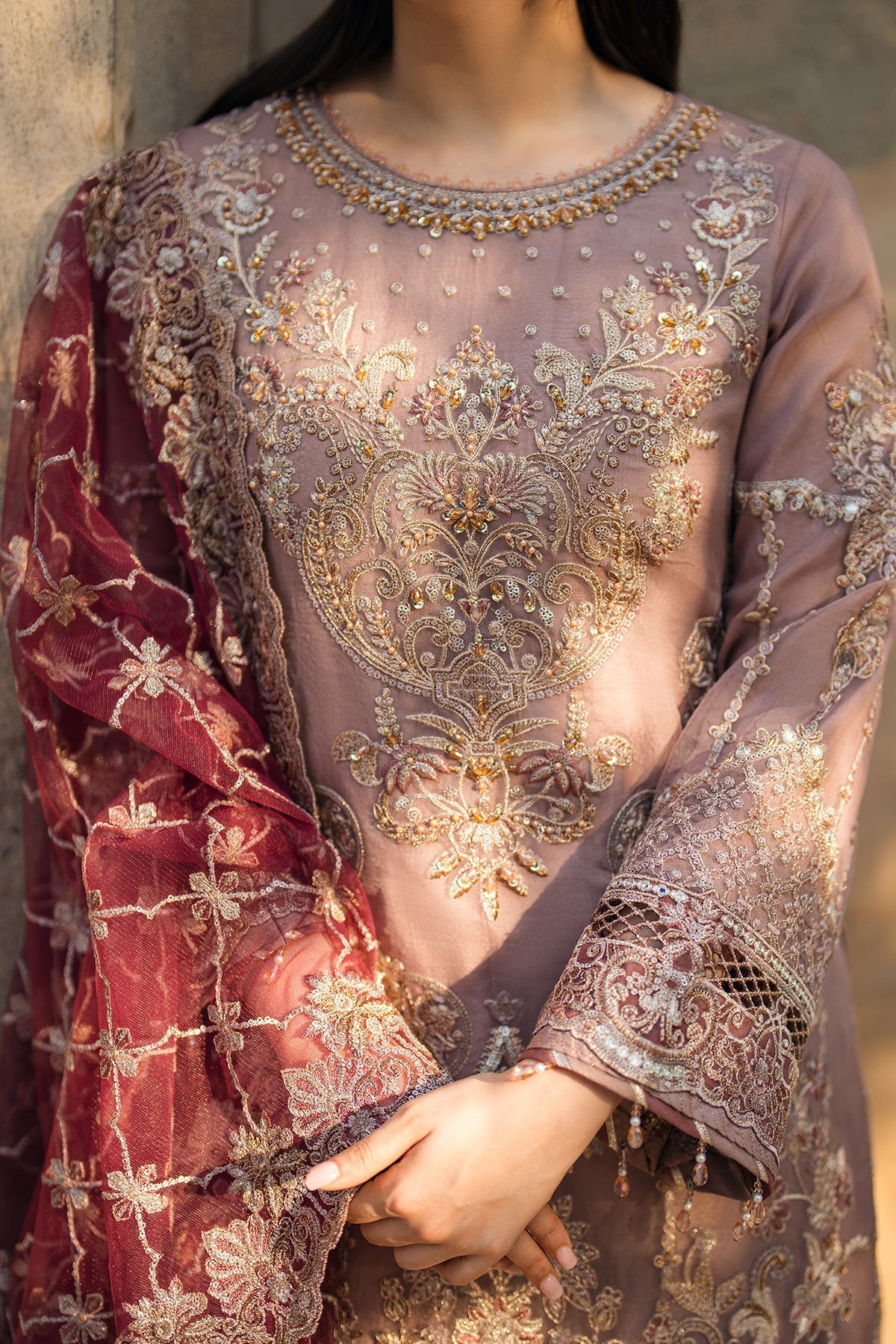 Imrozia Premium | Meeras Luxury Eid 25 | I-220 ZOHRA by Imrozia Premium - Designer Dress - Type: Ladies Clothes - Available at Libayah - 100% Original
