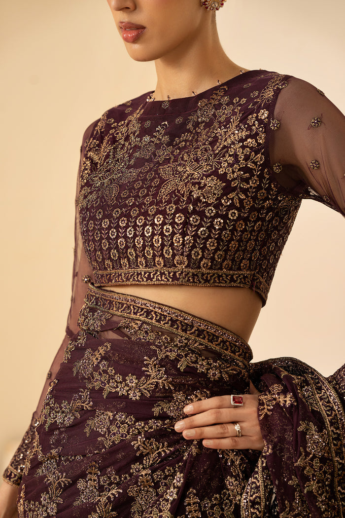 Zarif | Riwayat Formals | BAZM by Zarif - Designer Dress  - Type : Ladies Clothes - Available at Libayah - 100% Original 