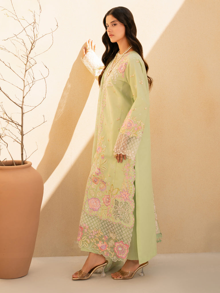 Rajbari | Jahaan Premium Festive Lawn | RAYA (Jahan) 1-B by Rajbari - Designer Dress - Type: Ladies Clothes - Available at Libayah - 100% Original