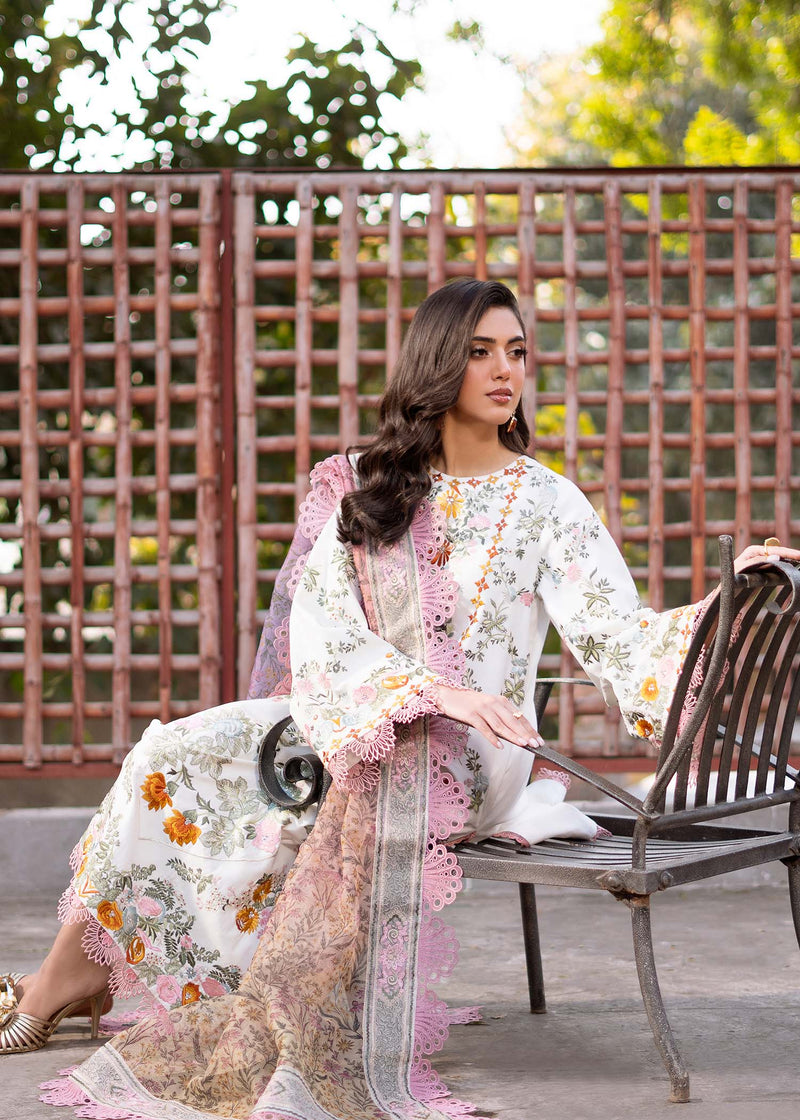 Fozia Khalid | Blossom Festive Lawn 25 | Lilly by Fozia Khalid - Designer Dress - Type: Ladies Clothes - Available at Libayah - 100% Original