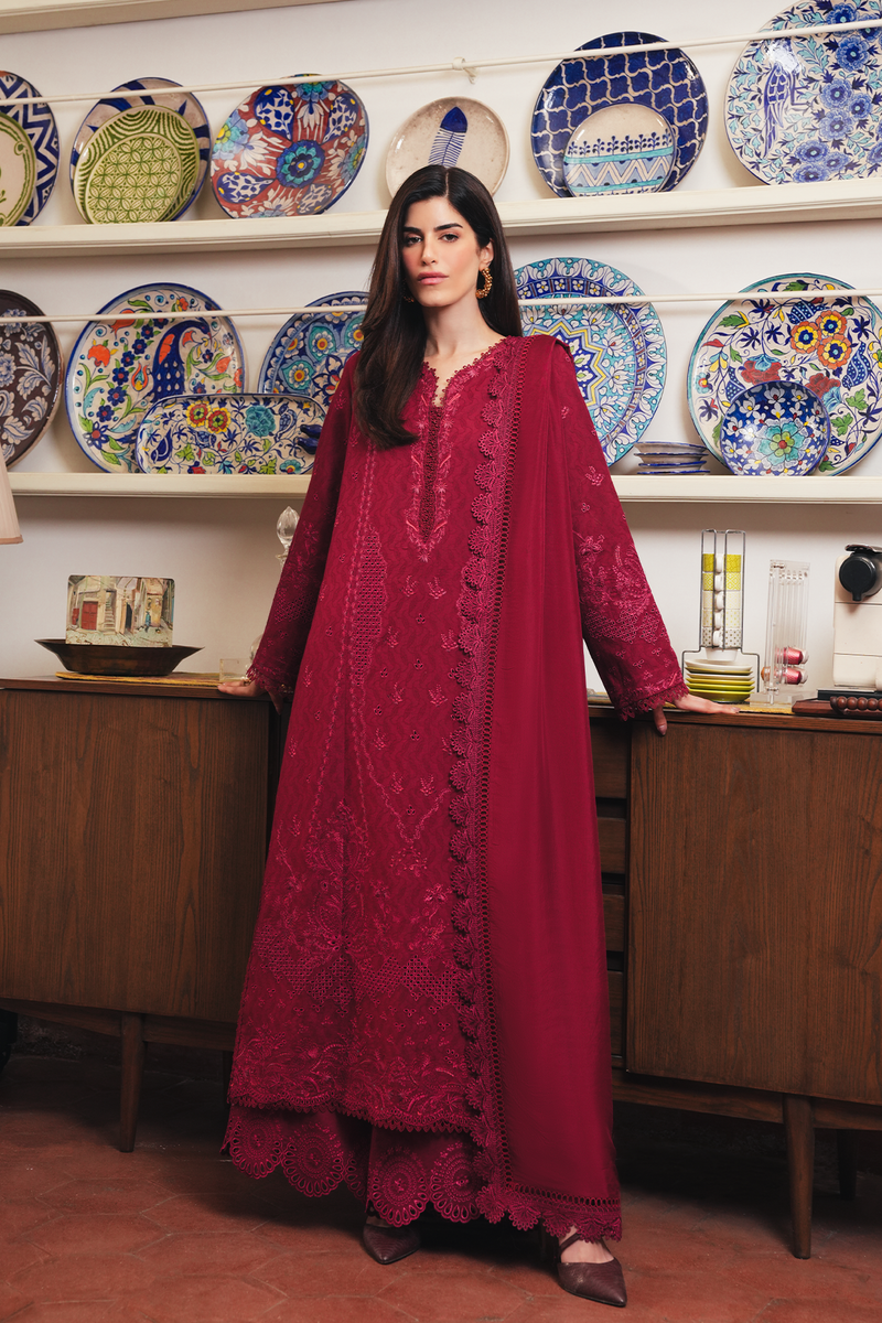 Afrozeh | Sheer Khurma Eid Pret 26 | KESAR by Afrozeh - Designer Dress  - Type : Ladies Clothes - Available at Libayah - 100% Original 