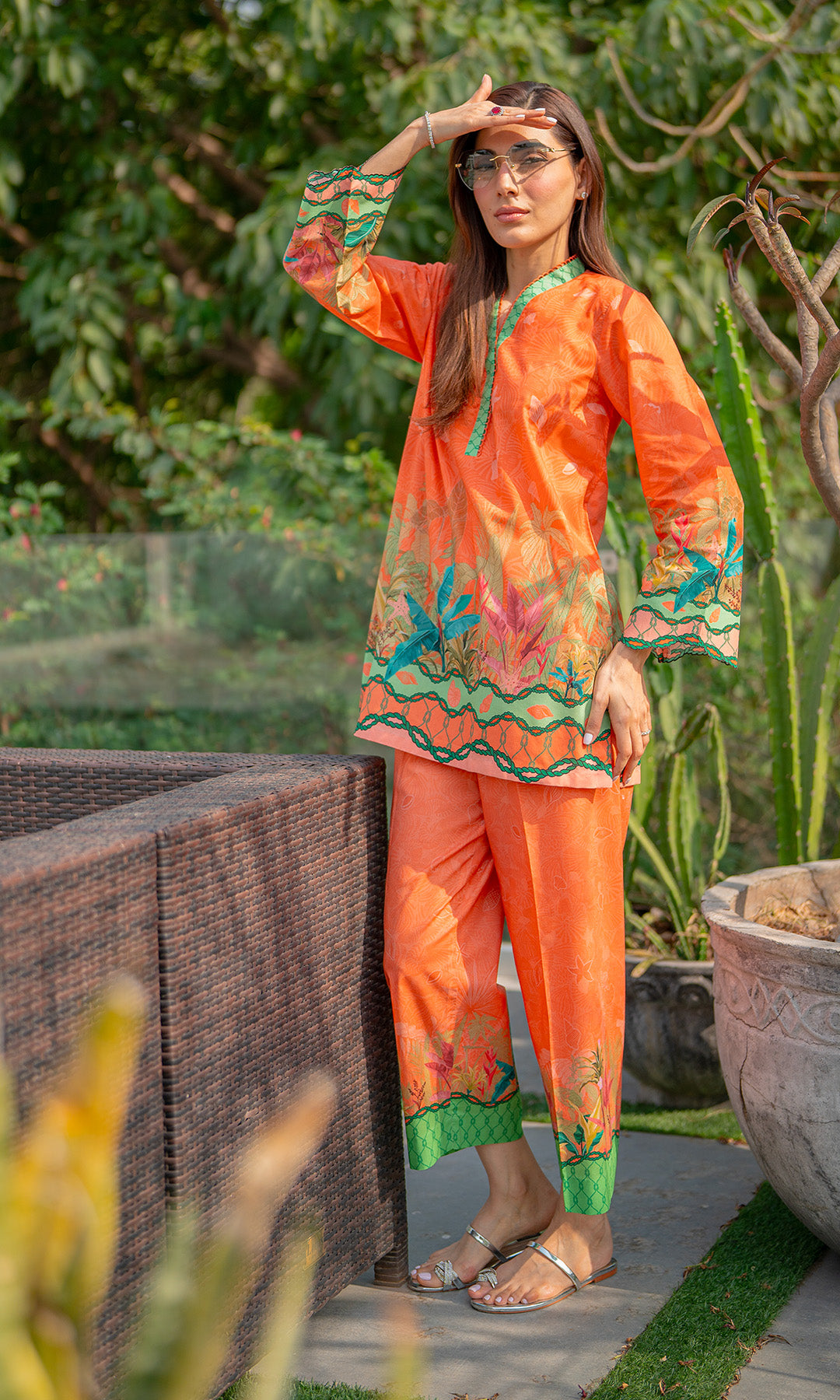 Sahar | Selene Vol 2 | Seashell Bloom by Sahar - Designer Dress - Type: Ladies Clothes - Available at Libayah - 100% Original