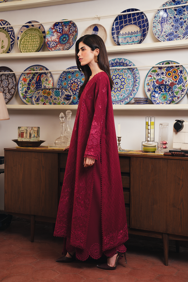 Afrozeh | Sheer Khurma Eid Pret 26 | KESAR by Afrozeh - Designer Dress  - Type : Ladies Clothes - Available at Libayah - 100% Original 