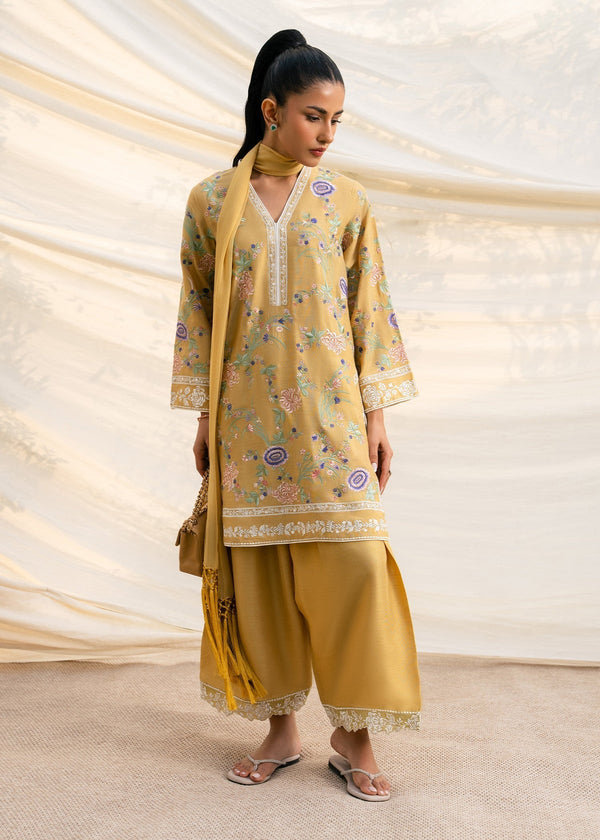 Mahgul | Ambi Bagh Silk Edit | Zarnish - by Libayah - Registered Vendor of : Mahgul - 100% Original Designer Dress