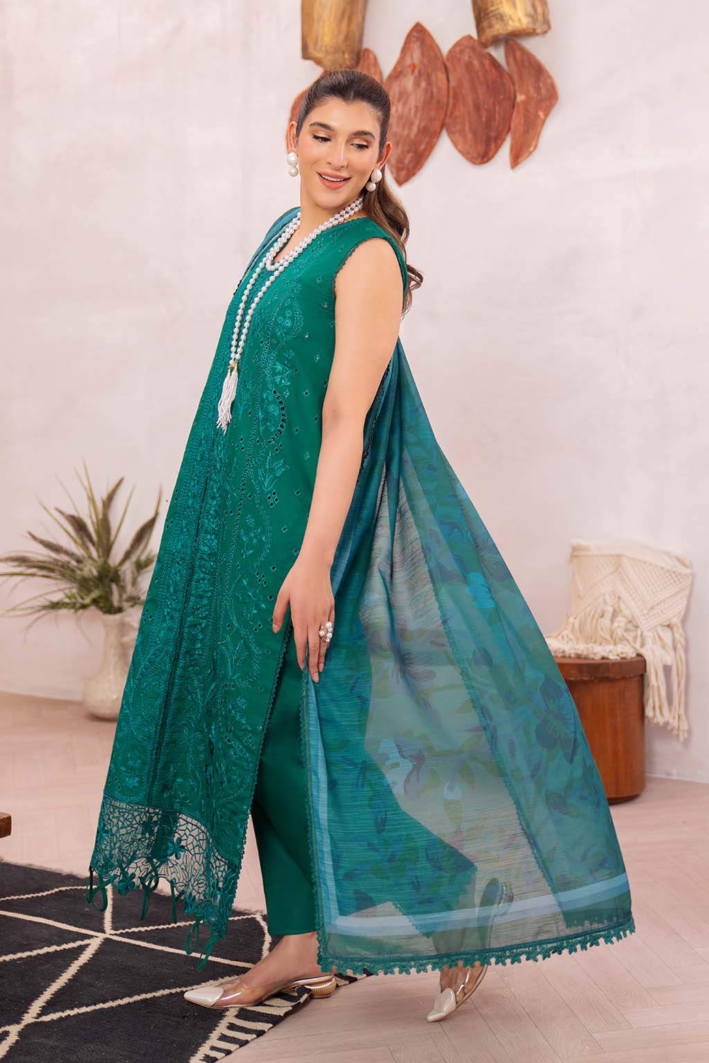 Neeshay | Symphony Luxury Lawn | ZING by Neeshay - Designer Dress - Type: Ladies Clothes - Available at Libayah - 100% Original