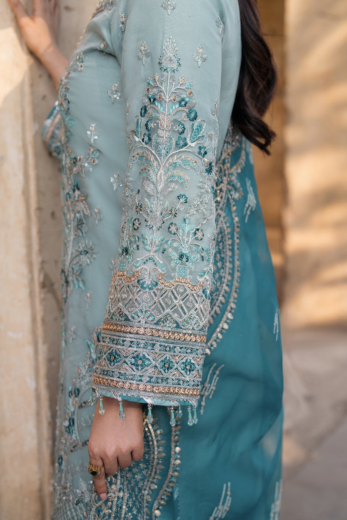 Imrozia Premium | Meeras Luxury Eid 25 | I-225 FEROZA by Imrozia Premium - Designer Dress - Type: Ladies Clothes - Available at Libayah - 100% Original
