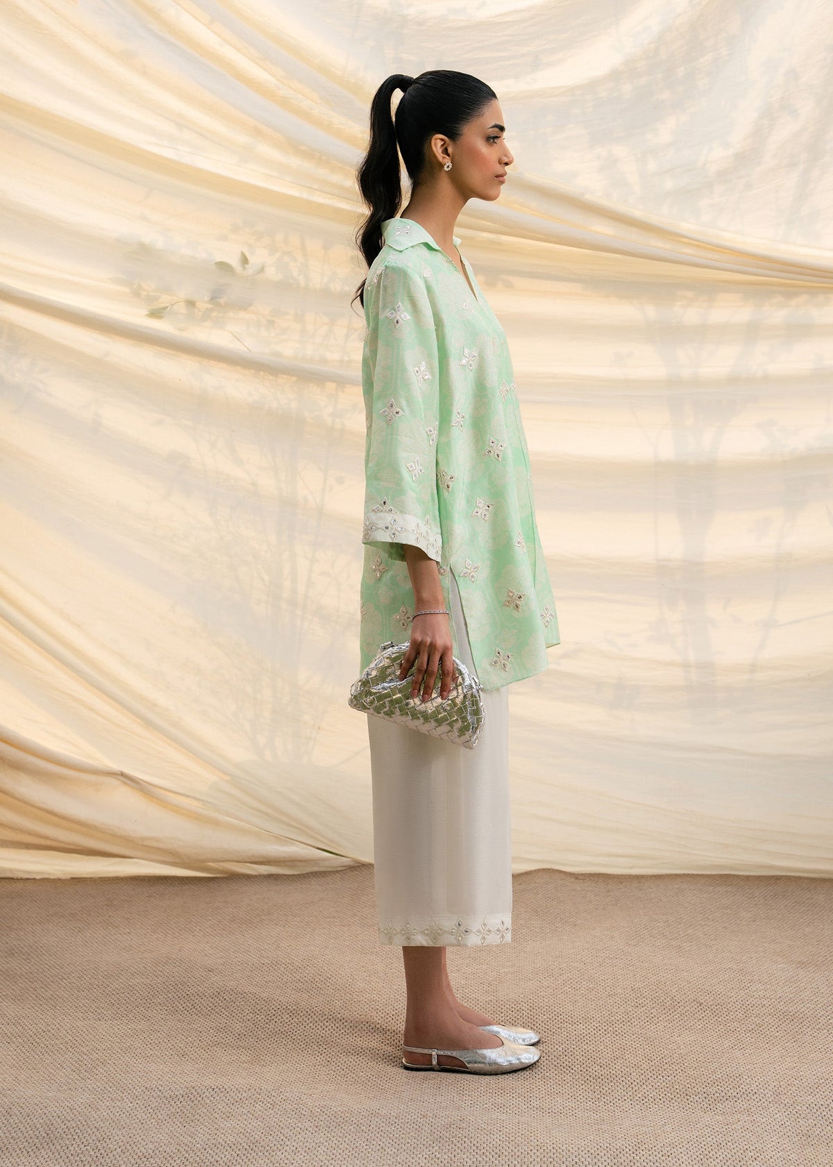 Mahgul | Ambi Bagh Silk Edit | Caelina - by Libayah - Registered Vendor of : Mahgul - 100% Original Designer Dress