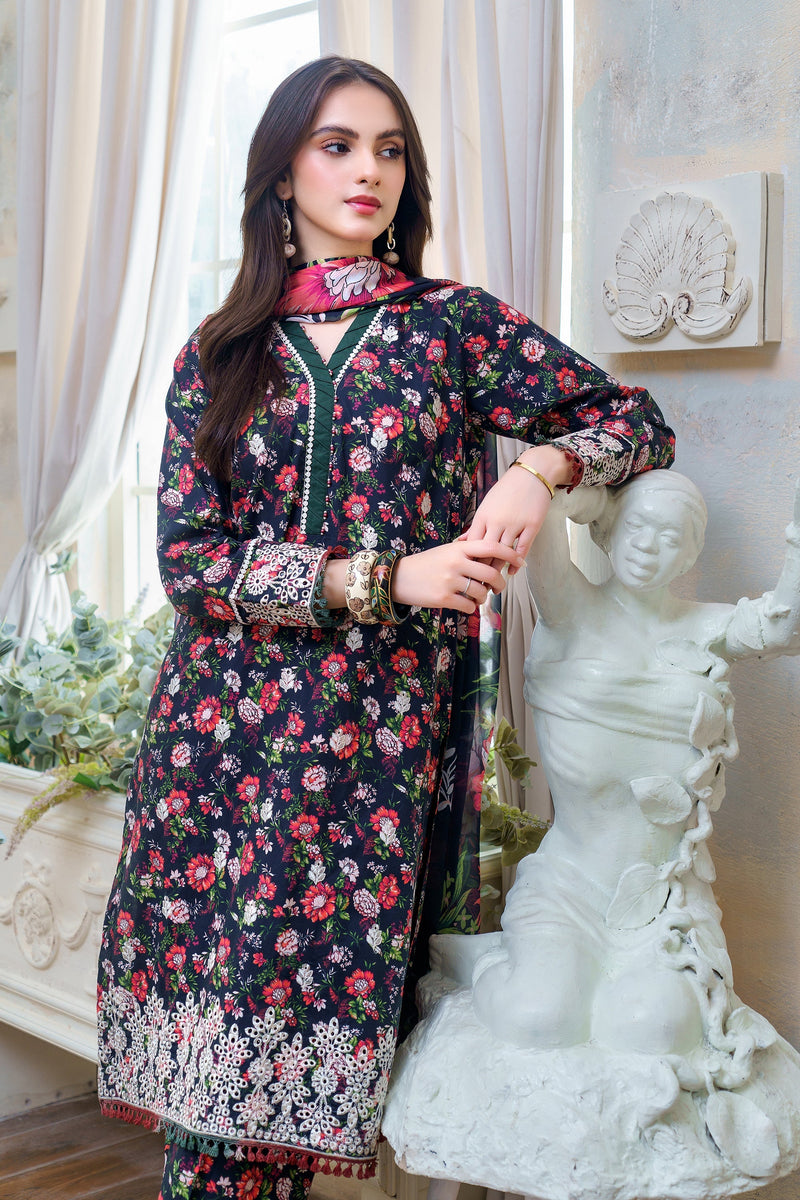 Hana | Floral Symphony | Rose Radiance by Hana - Designer Dress - Type: Ladies Clothes - Available at Libayah - 100% Original