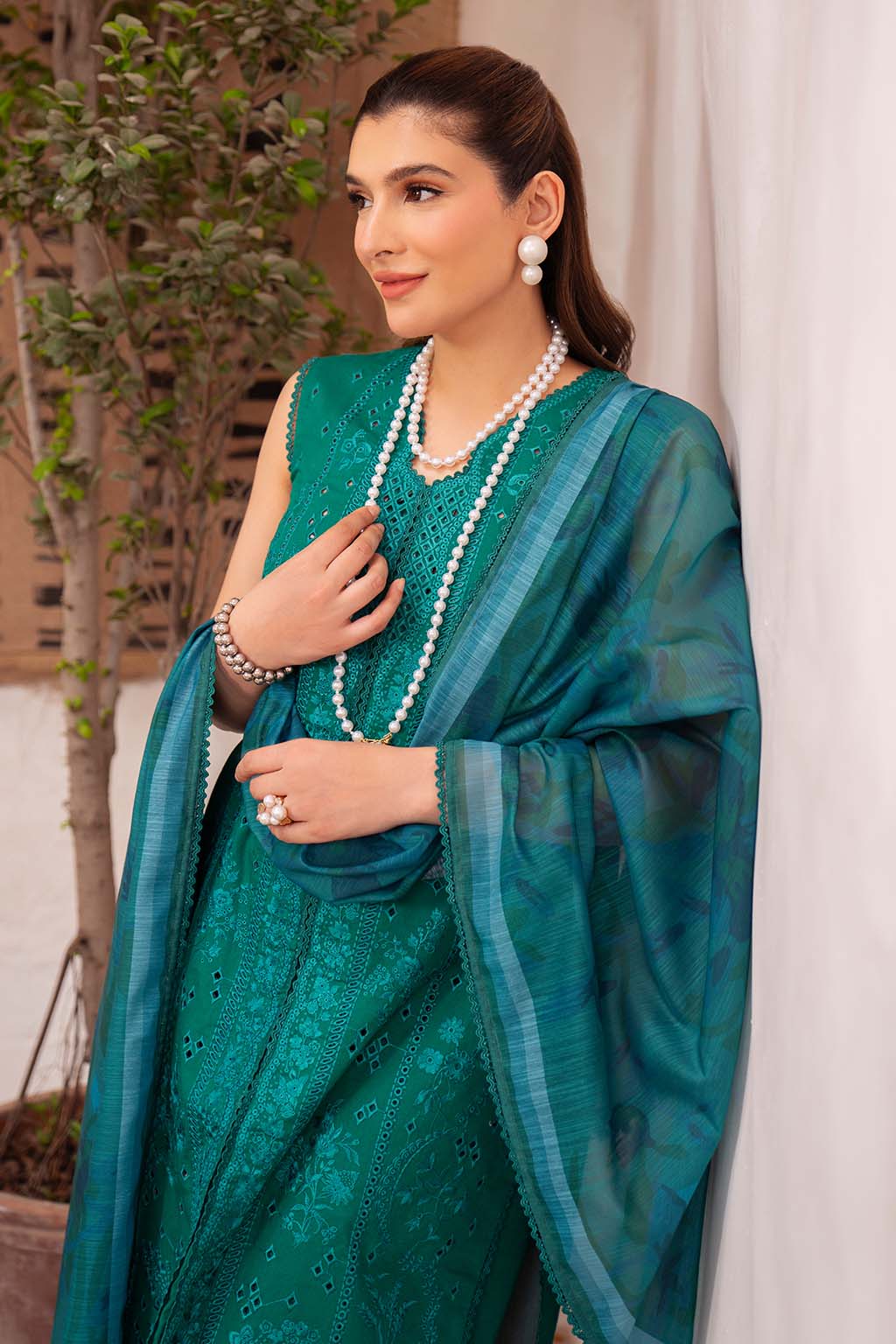 Neeshay | Symphony Luxury Lawn | ZING by Neeshay - Designer Dress - Type: Ladies Clothes - Available at Libayah - 100% Original
