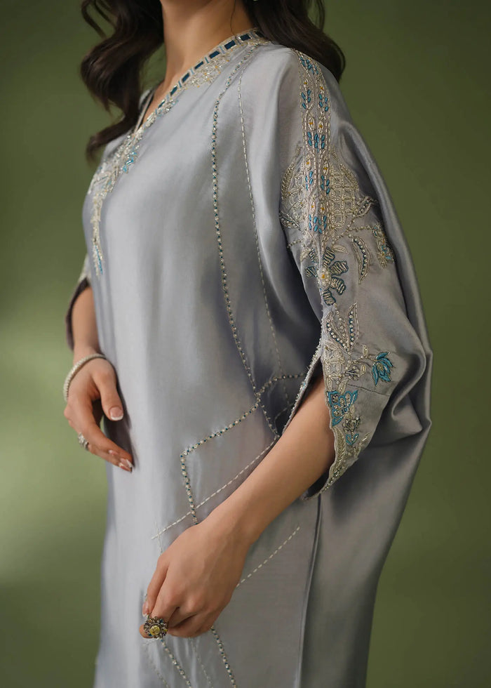 Jeem | Celestial Luxe Formals |GREY NOIR by Jeem - Designer Dress  - Type : Ladies Clothes - Available at Libayah - 100% Original 