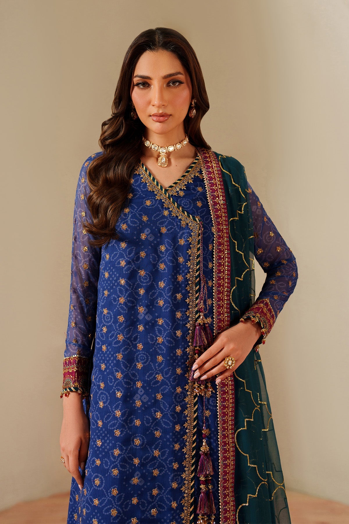 Alizeh | Fleur Chiffon |  AF-CH-2198-Rahsa by Alizeh - Designer Dress  - Type : Ladies Clothes - Available at Libayah - 100% Original 
