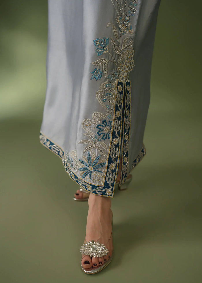 Jeem | Celestial Luxe Formals |GREY NOIR by Jeem - Designer Dress  - Type : Ladies Clothes - Available at Libayah - 100% Original 