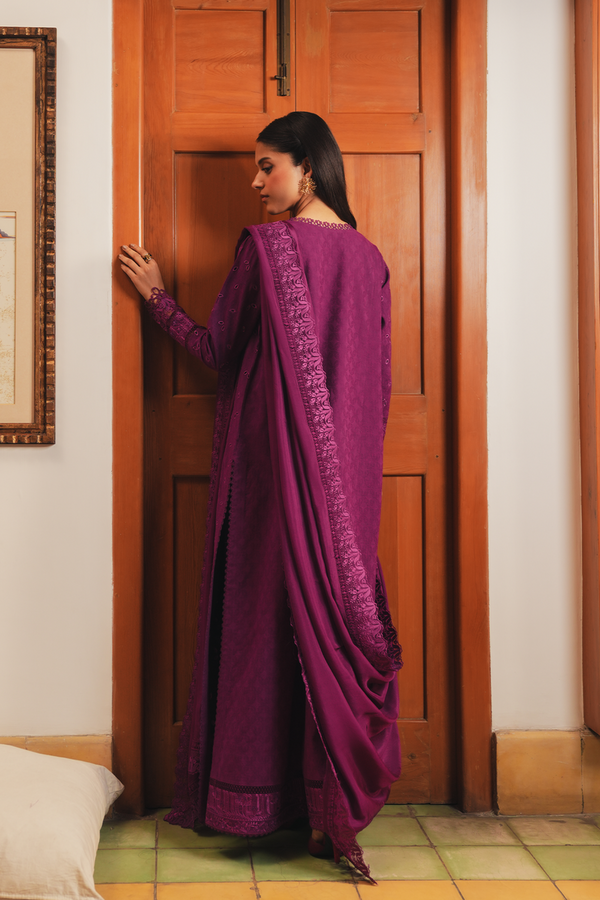 Afrozeh | Sheer Khurma Eid Pret 26 | JAMUN by Afrozeh - Designer Dress  - Type : Ladies Clothes - Available at Libayah - 100% Original 