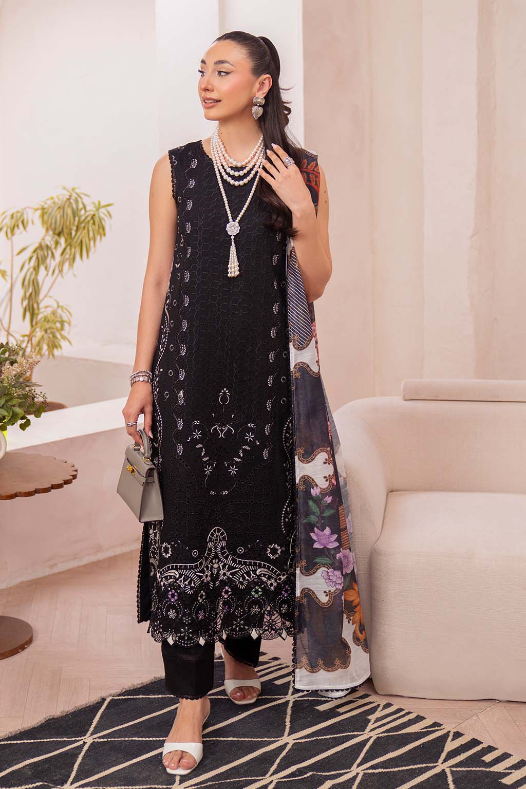 Neeshay | Symphony Luxury Lawn | INKSTONE by Neeshay - Designer Dress - Type: Ladies Clothes - Available at Libayah - 100% Original