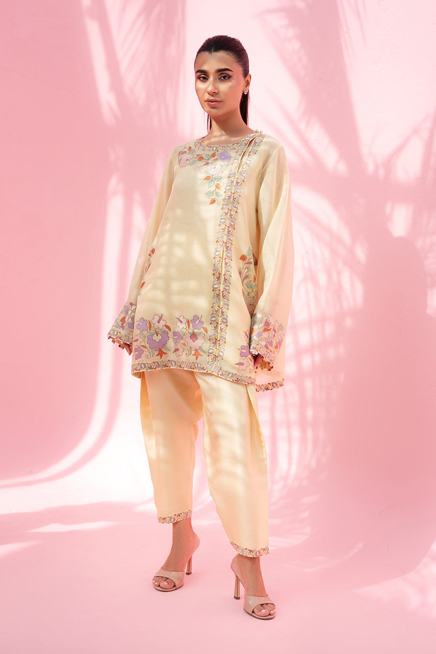 Sania Maskatiya | Summer Festive 26 | Inara by Sania Maskatiya - Designer Dress  - Type : Ladies Clothes - Available at Libayah - 100% Original 