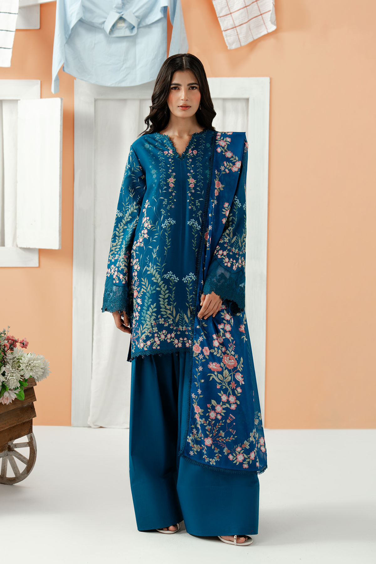 Zarposh | Sundaze Luxe Pret | Neroli by Zarposh - Designer Dress  - Type : Ladies Clothes - Available at Libayah - 100% Original 