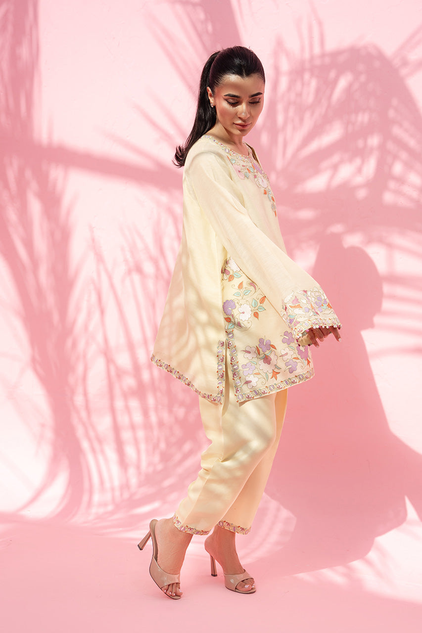 Sania Maskatiya | Summer Festive 26 | Lulu by Sania Maskatiya - Designer Dress  - Type : Ladies Clothes - Available at Libayah - 100% Original 