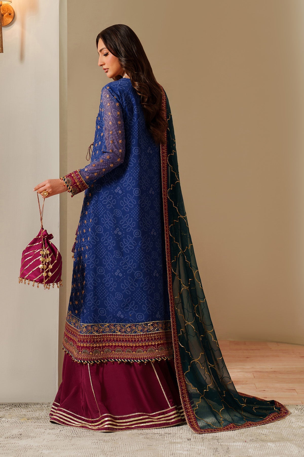 Alizeh | Fleur Chiffon |  AF-CH-2198-Rahsa by Alizeh - Designer Dress  - Type : Ladies Clothes - Available at Libayah - 100% Original 