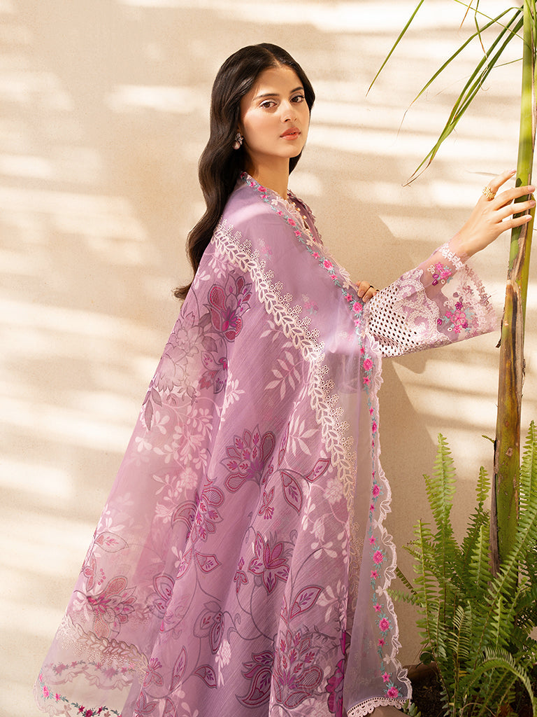 Rajbari | Jahaan Premium Festive Lawn | SILA (Jahan) 3-B by Rajbari - Designer Dress - Type: Ladies Clothes - Available at Libayah - 100% Original