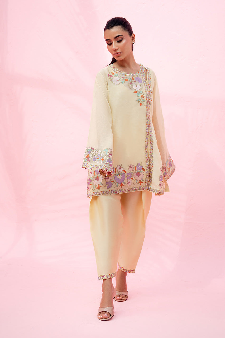 Sania Maskatiya | Summer Festive 26 | Inara by Sania Maskatiya - Designer Dress  - Type : Ladies Clothes - Available at Libayah - 100% Original 