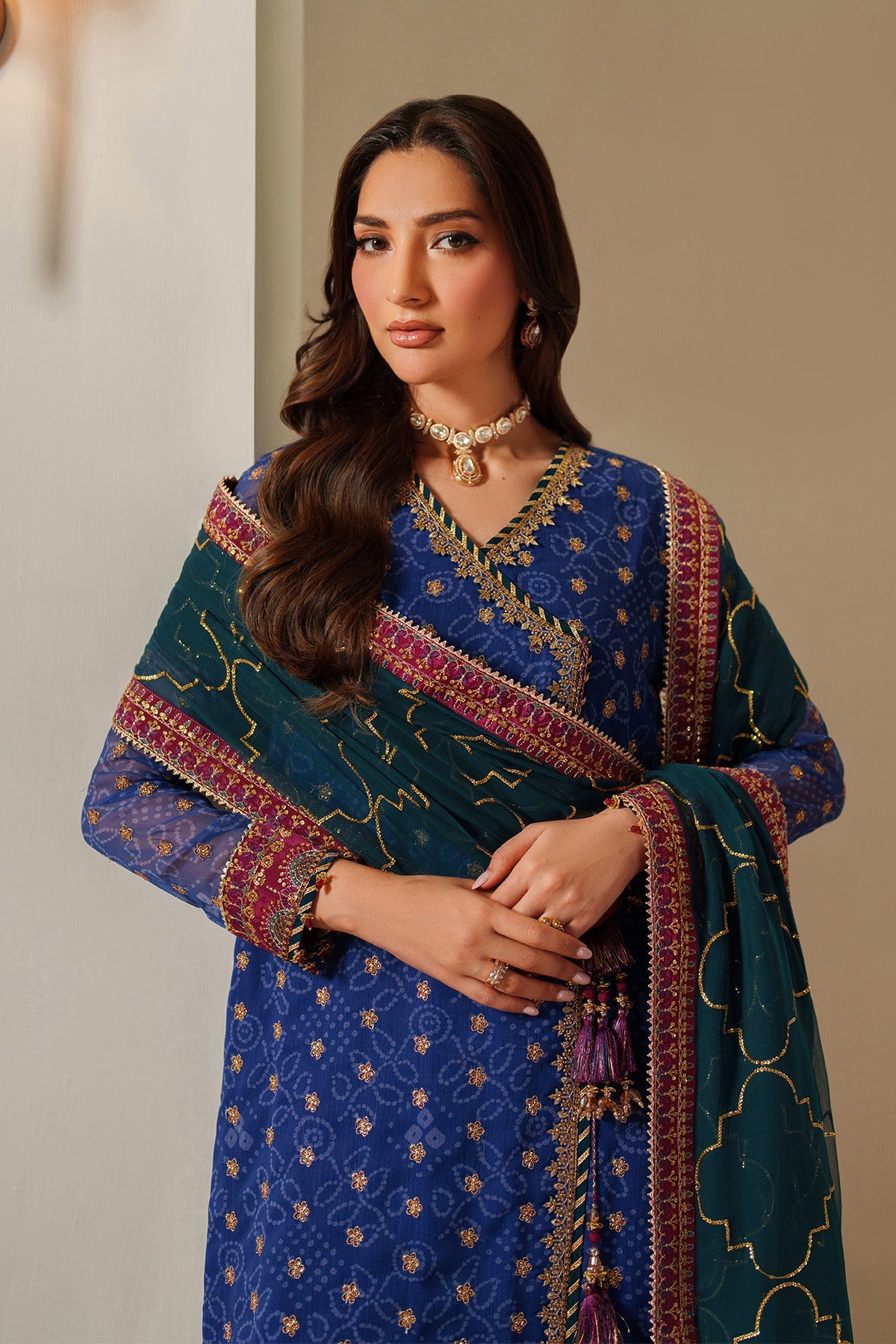 Alizeh | Fleur Chiffon |  AF-CH-2198-Rahsa by Alizeh - Designer Dress  - Type : Ladies Clothes - Available at Libayah - 100% Original 