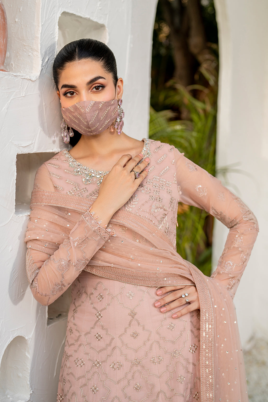 Flossie | Naqsh Formals | S-1407 by Flossie - Designer Dress - Type: Ladies Clothes - Available at Libayah - 100% Original