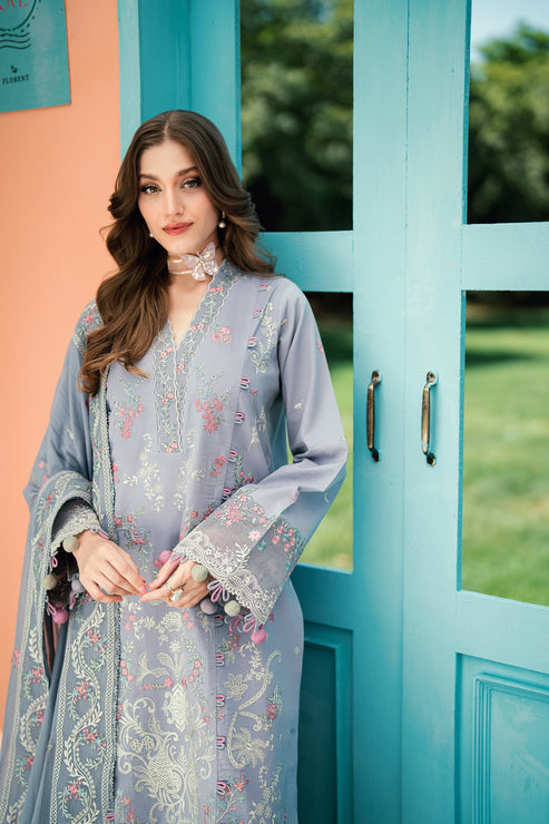 Florent | Eid Edit 26 | FED - 4B by Florent - Designer Dress  - Type : Ladies Clothes - Available at Libayah - 100% Original 