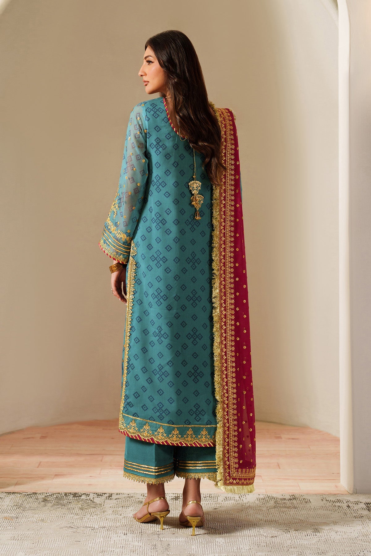 Alizeh | Fleur Chiffon |  AF-CH-2192-Elaira by Alizeh - Designer Dress  - Type : Ladies Clothes - Available at Libayah - 100% Original 