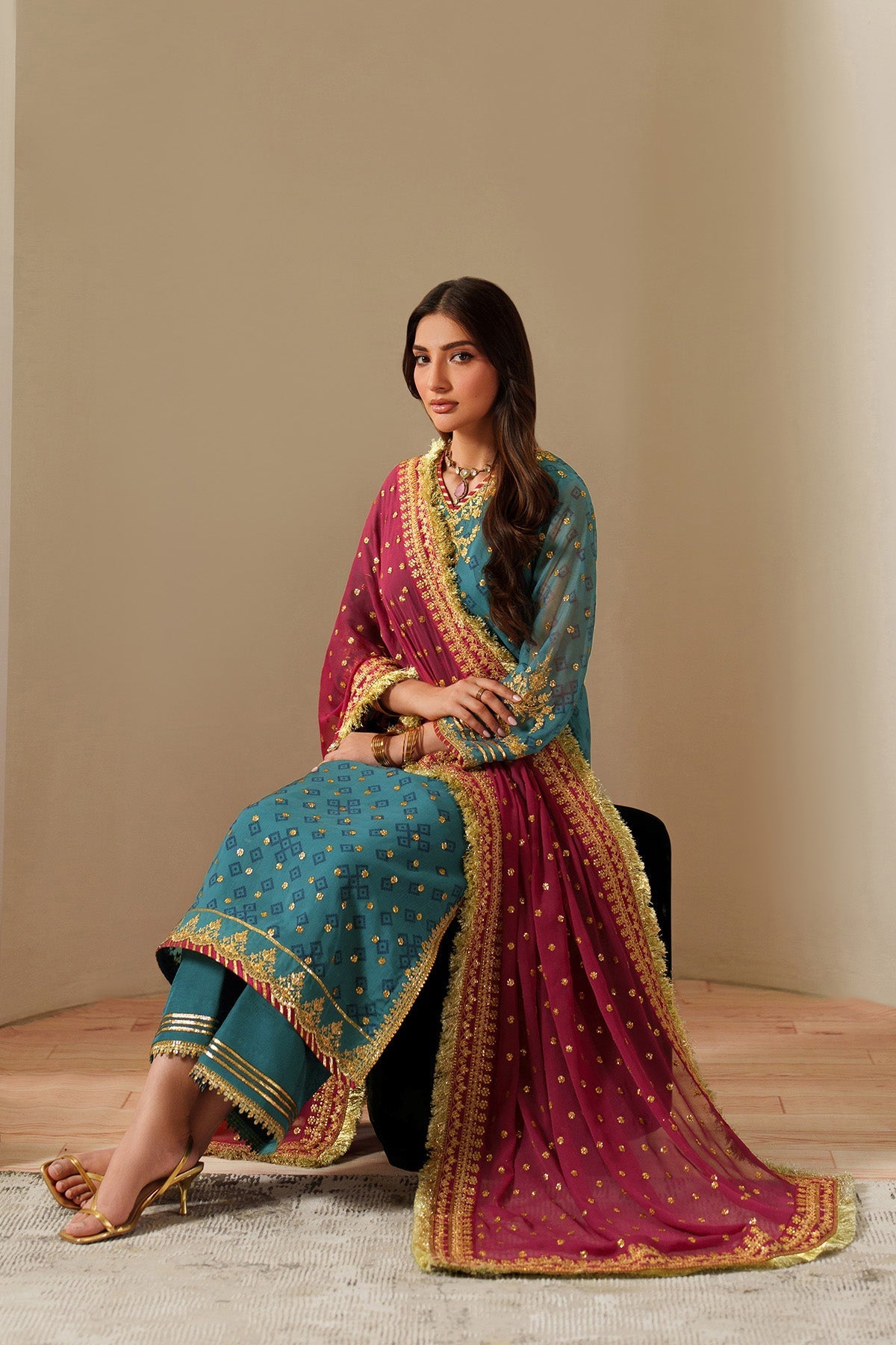 Alizeh | Fleur Chiffon |  AF-CH-2192-Elaira by Alizeh - Designer Dress  - Type : Ladies Clothes - Available at Libayah - 100% Original 