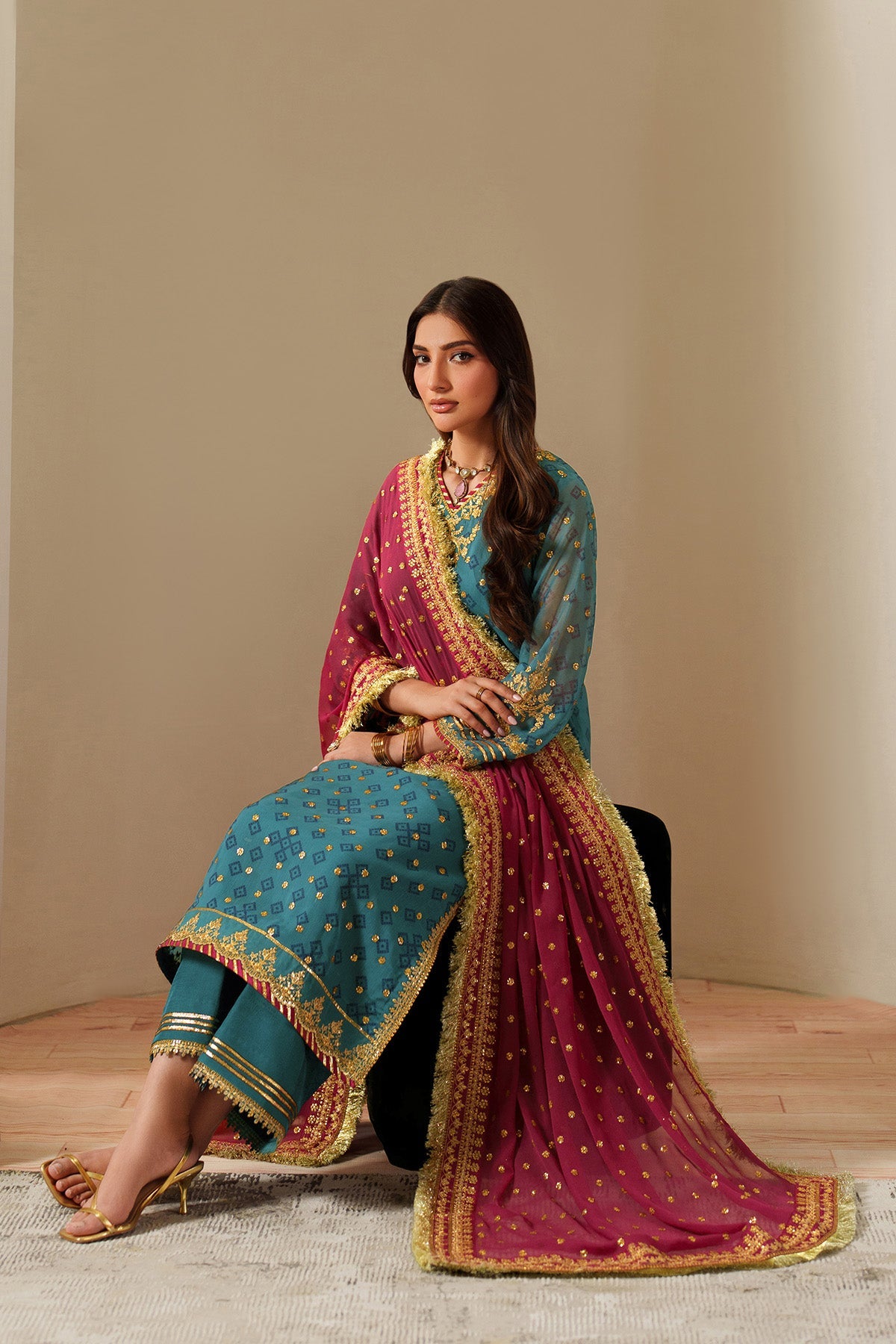 Alizeh | Fleur Chiffon |  AF-CH-2192-Elaira by Alizeh - Designer Dress  - Type : Ladies Clothes - Available at Libayah - 100% Original 