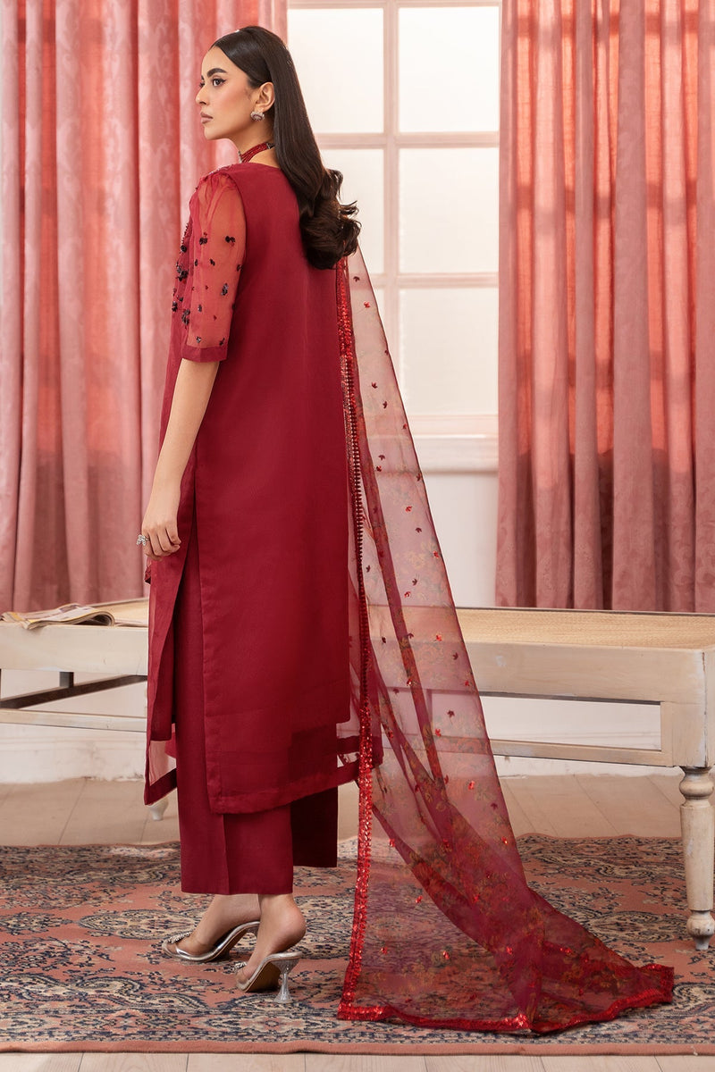 Charizma | Festive Pret | CMA-5-119 R by Charizma - Designer Dress  - Type : Ladies Clothes - Available at Libayah - 100% Original 