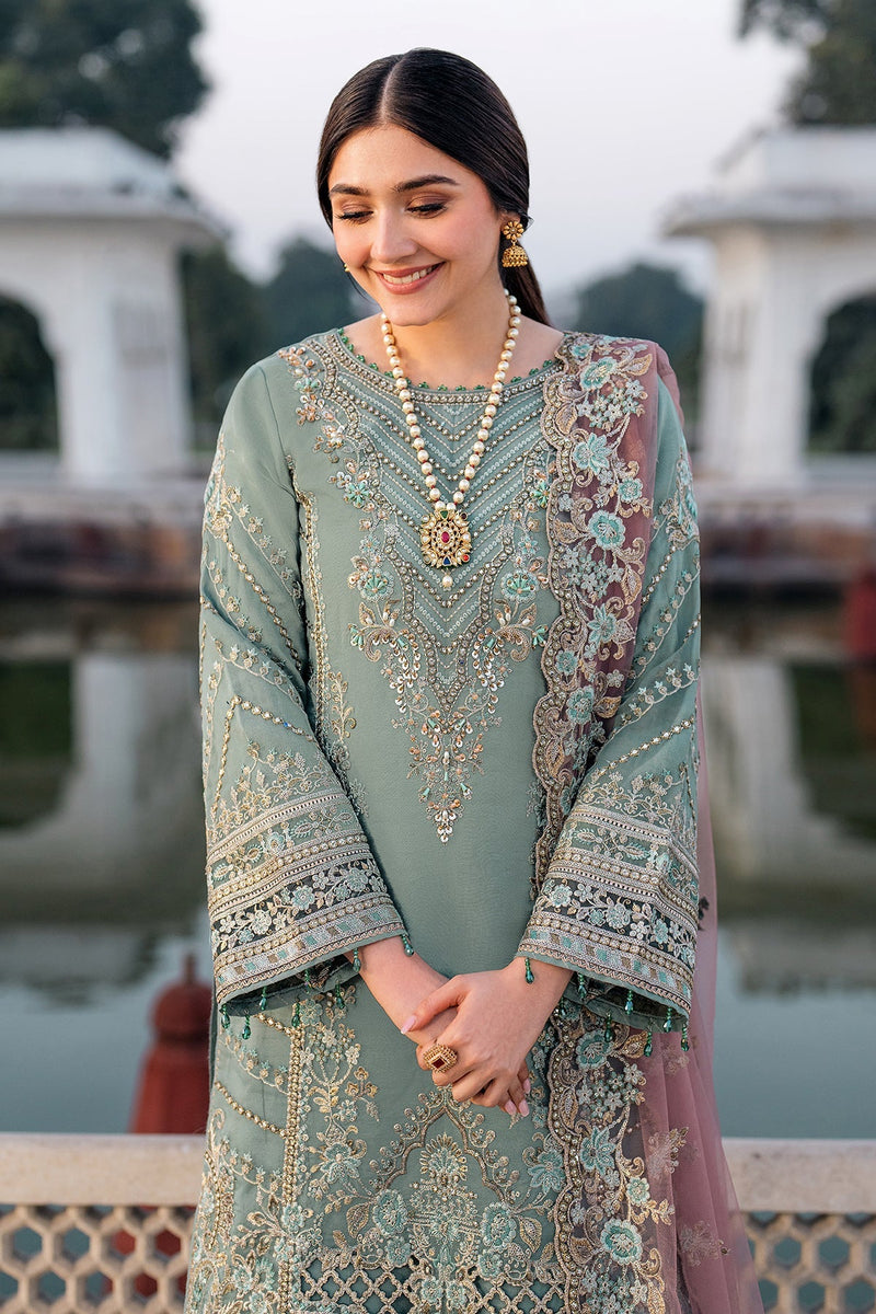 Imrozia Premium | Meeras Luxury Eid 25 | I-221 ZAMURD by Imrozia Premium - Designer Dress - Type: Ladies Clothes - Available at Libayah - 100% Original
