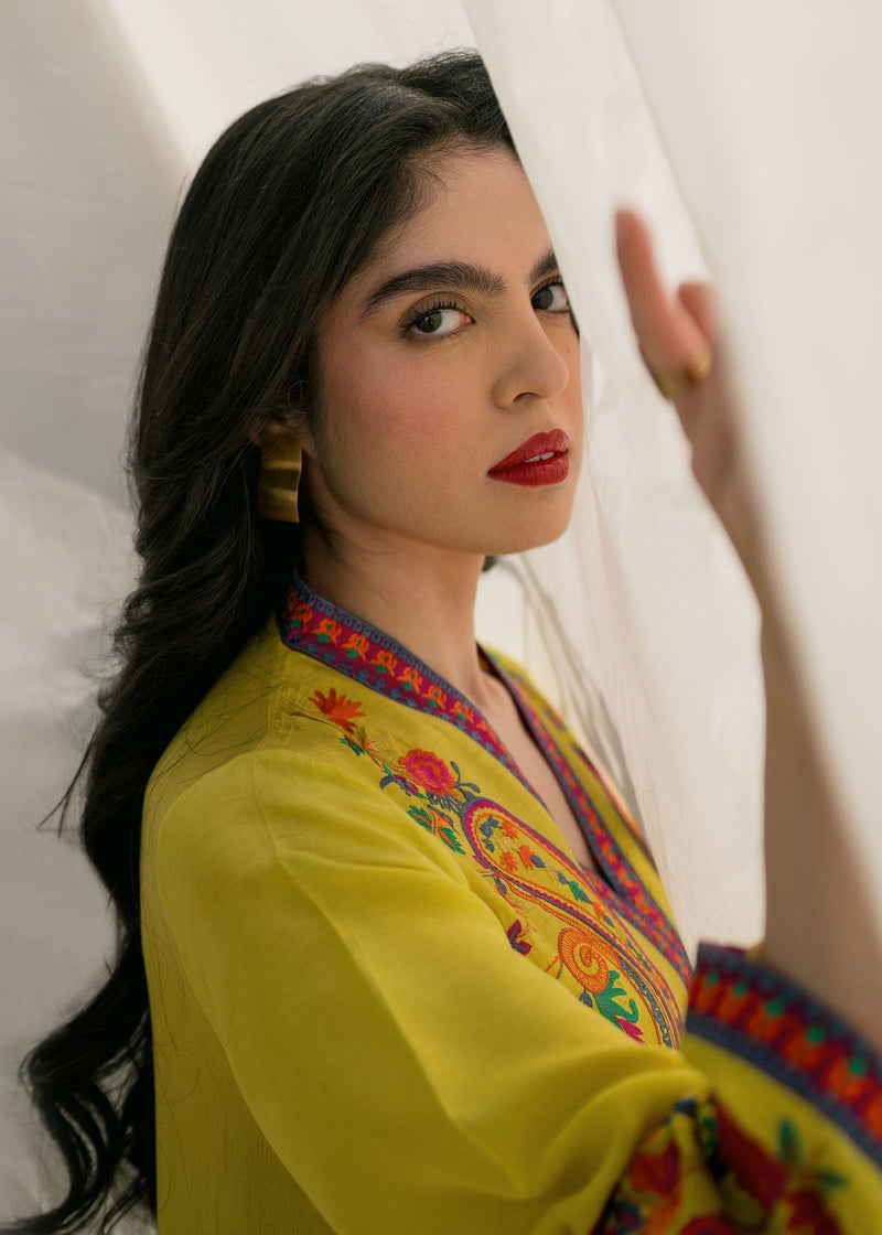 Mahgul | Samara Pret | Saffron Scent by Mahgul - Designer Dress - Type: Ladies Clothes - Available at Libayah - 100% Original