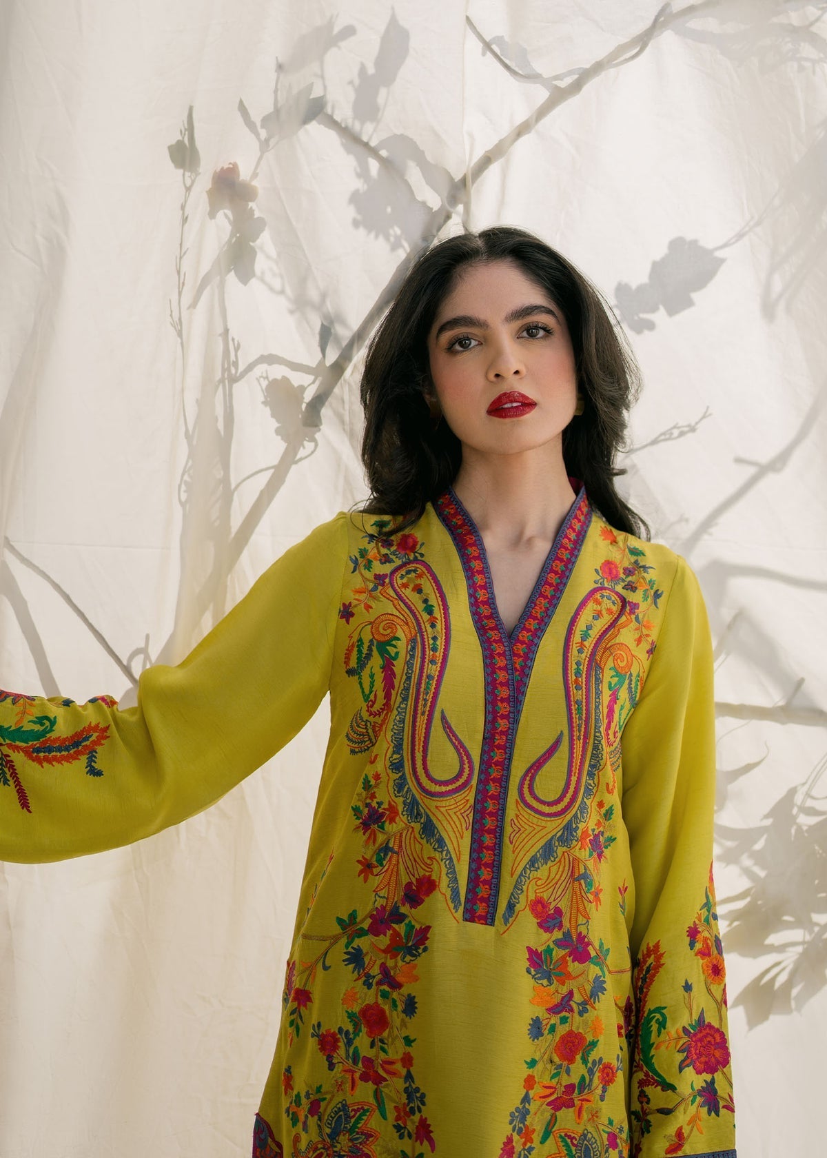Mahgul | Samara Pret | Saffron Scent by Mahgul - Designer Dress - Type: Ladies Clothes - Available at Libayah - 100% Original