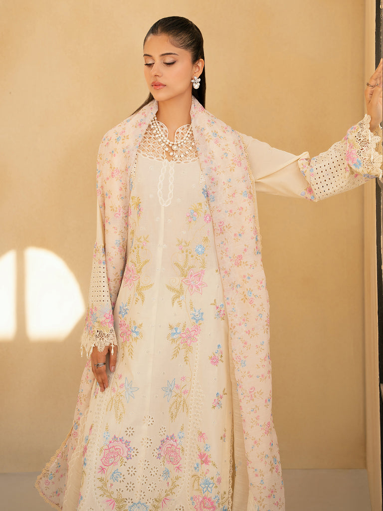 Rajbari | Jahaan Premium Festive Lawn | AIRA (Jahan) 2-A by Rajbari - Designer Dress - Type: Ladies Clothes - Available at Libayah - 100% Original