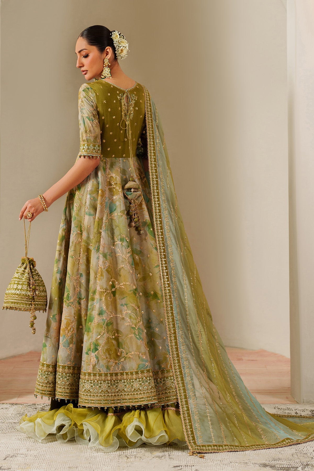 Alizeh | Fleur Chiffon |  AF-CH-2195-Renee by Alizeh - Designer Dress  - Type : Ladies Clothes - Available at Libayah - 100% Original 