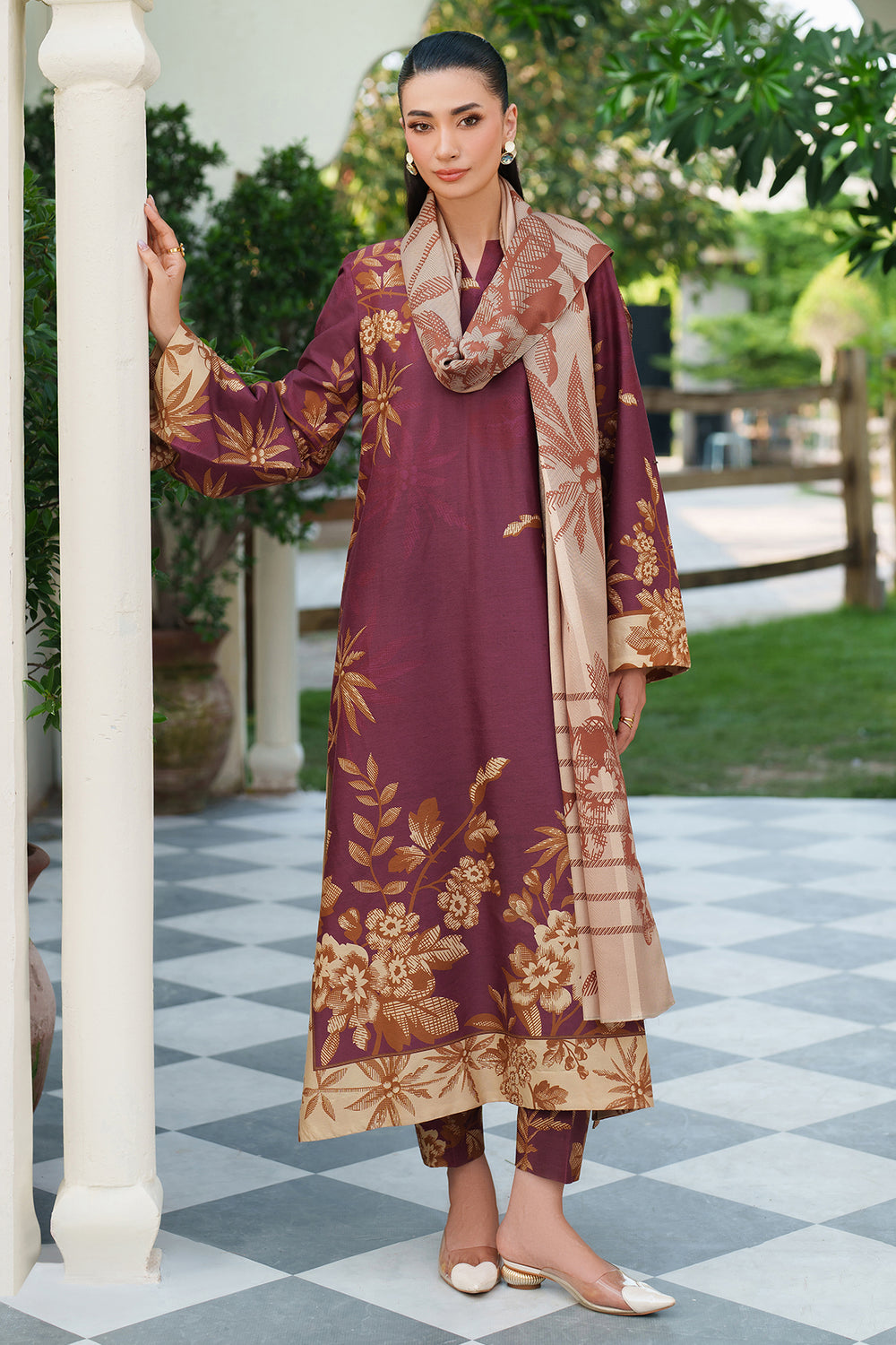 Jazmin | Winter 25 | UW-0180 M by Jazmin - Designer Dress  - Type : Ladies Clothes - Available at Libayah - 100% Original 