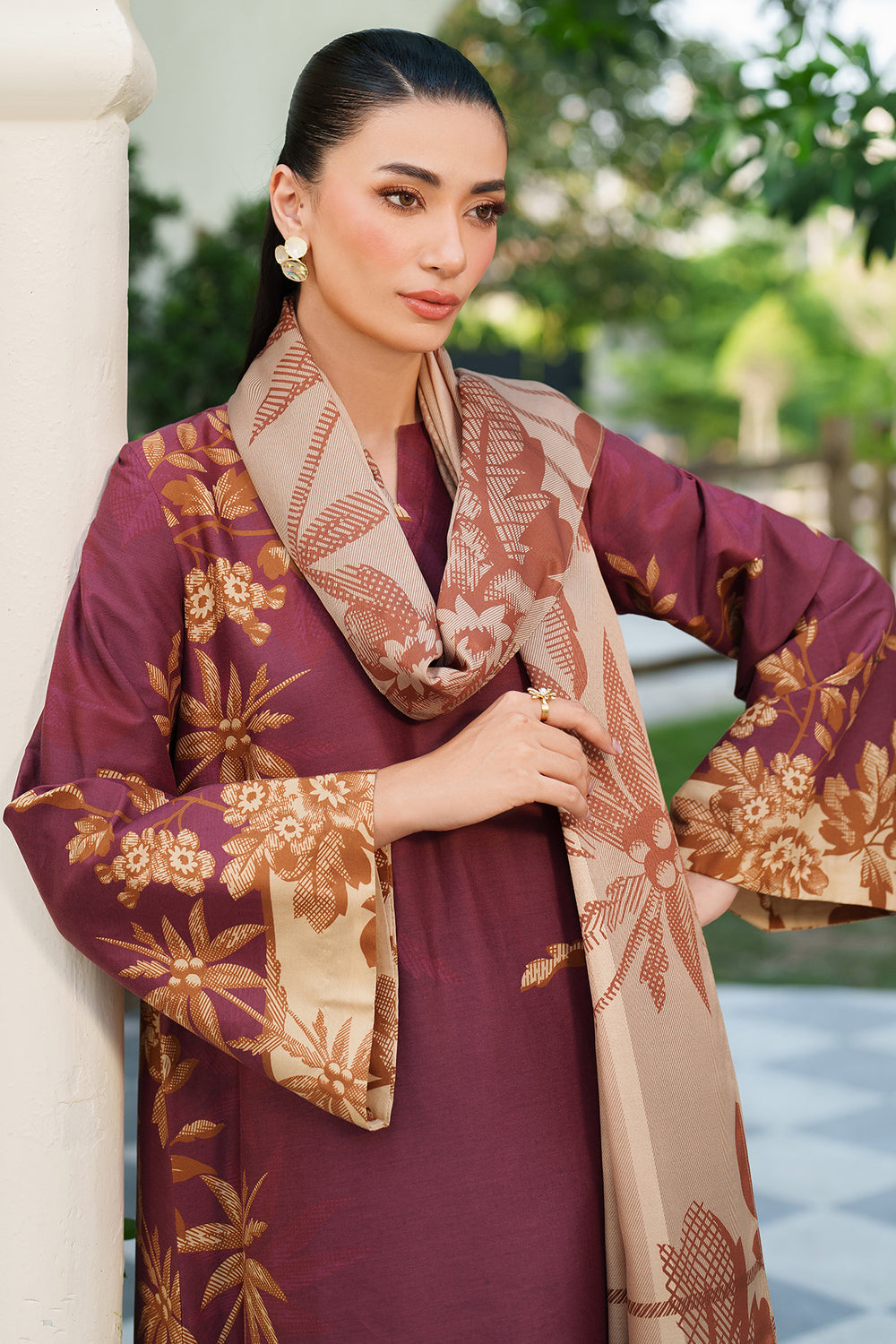 Jazmin | Winter 25 | UW-0180 M by Jazmin - Designer Dress  - Type : Ladies Clothes - Available at Libayah - 100% Original 