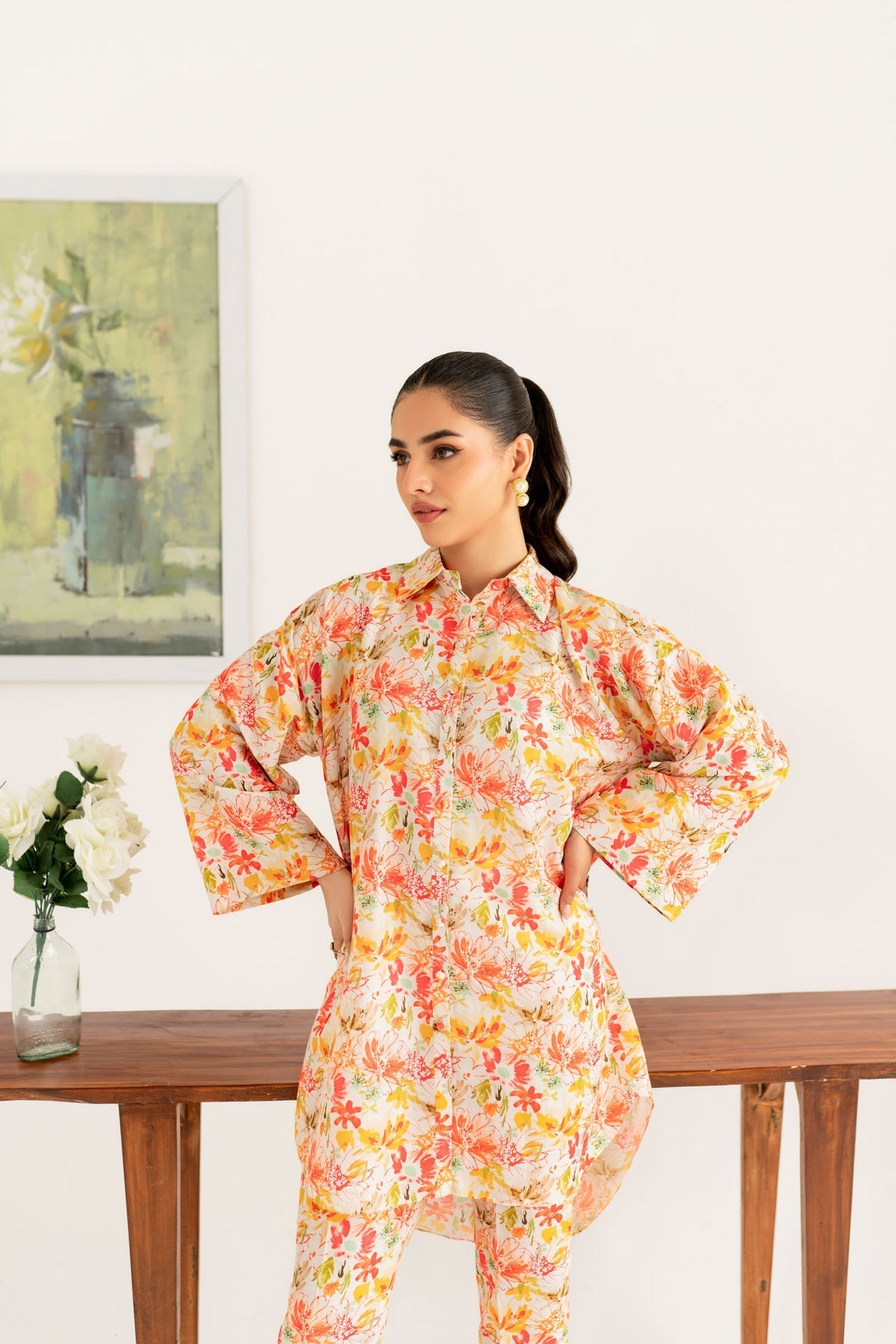 Akbar Aslam | Co-ords Sets | Jolie by Akbar Aslam - Designer Dress - Type: Ladies Clothes - Available at Libayah - 100% Original