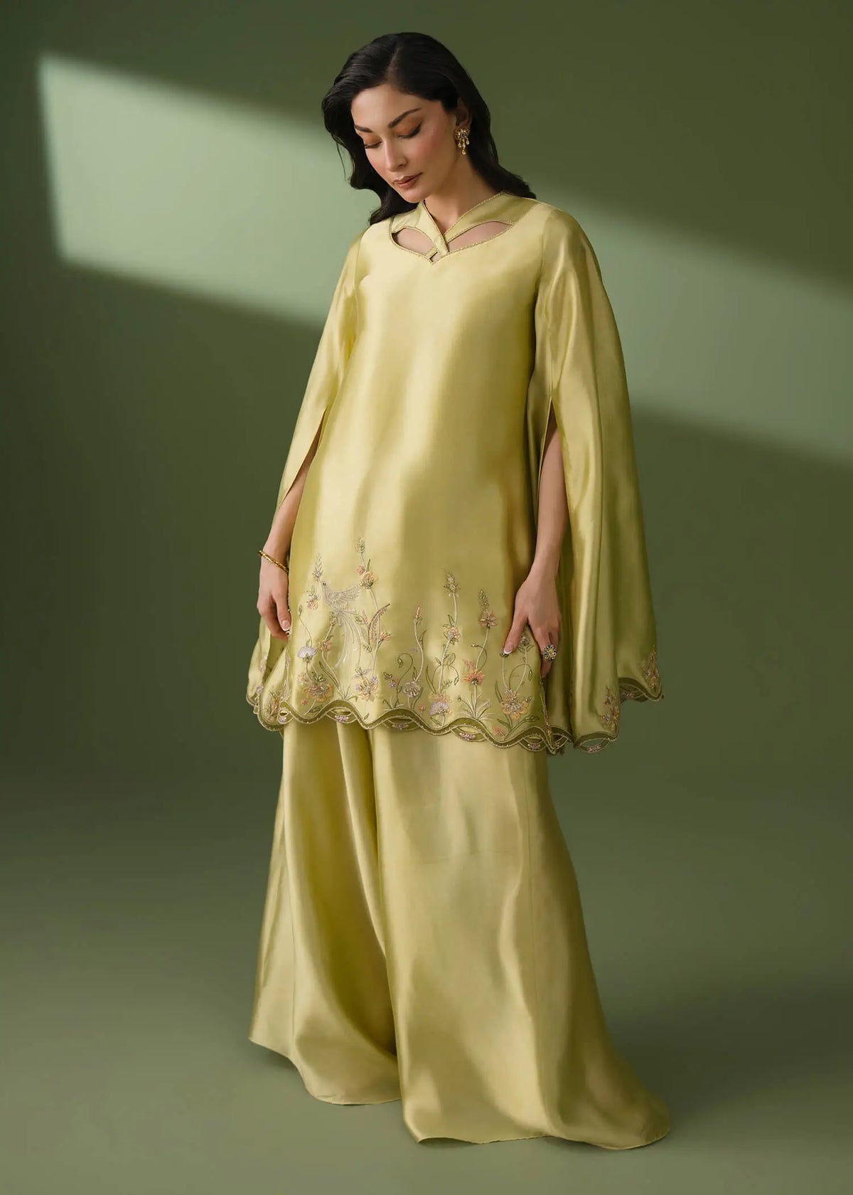Jeem | Celestial Luxe Formals | LEIA MINT GREEN by Jeem - Designer Dress  - Type : Ladies Clothes - Available at Libayah - 100% Original 