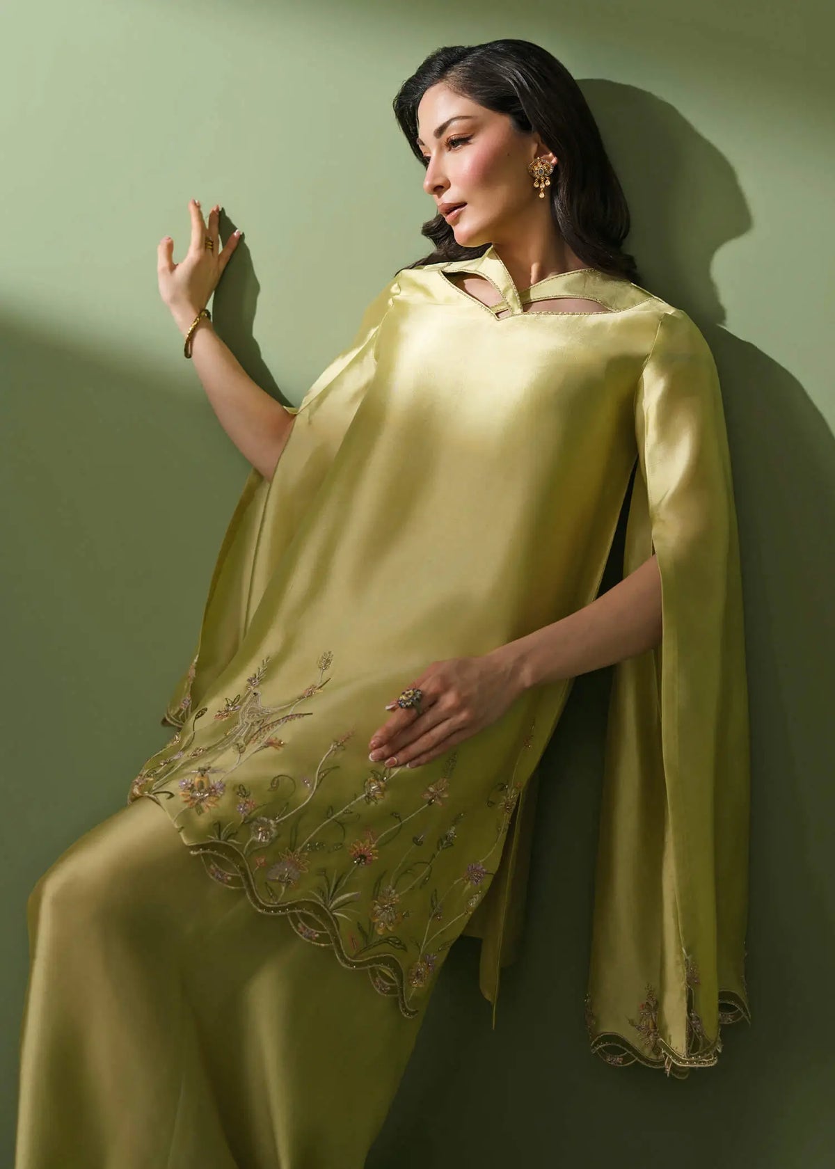 Jeem | Celestial Luxe Formals | LEIA MINT GREEN by Jeem - Designer Dress  - Type : Ladies Clothes - Available at Libayah - 100% Original 