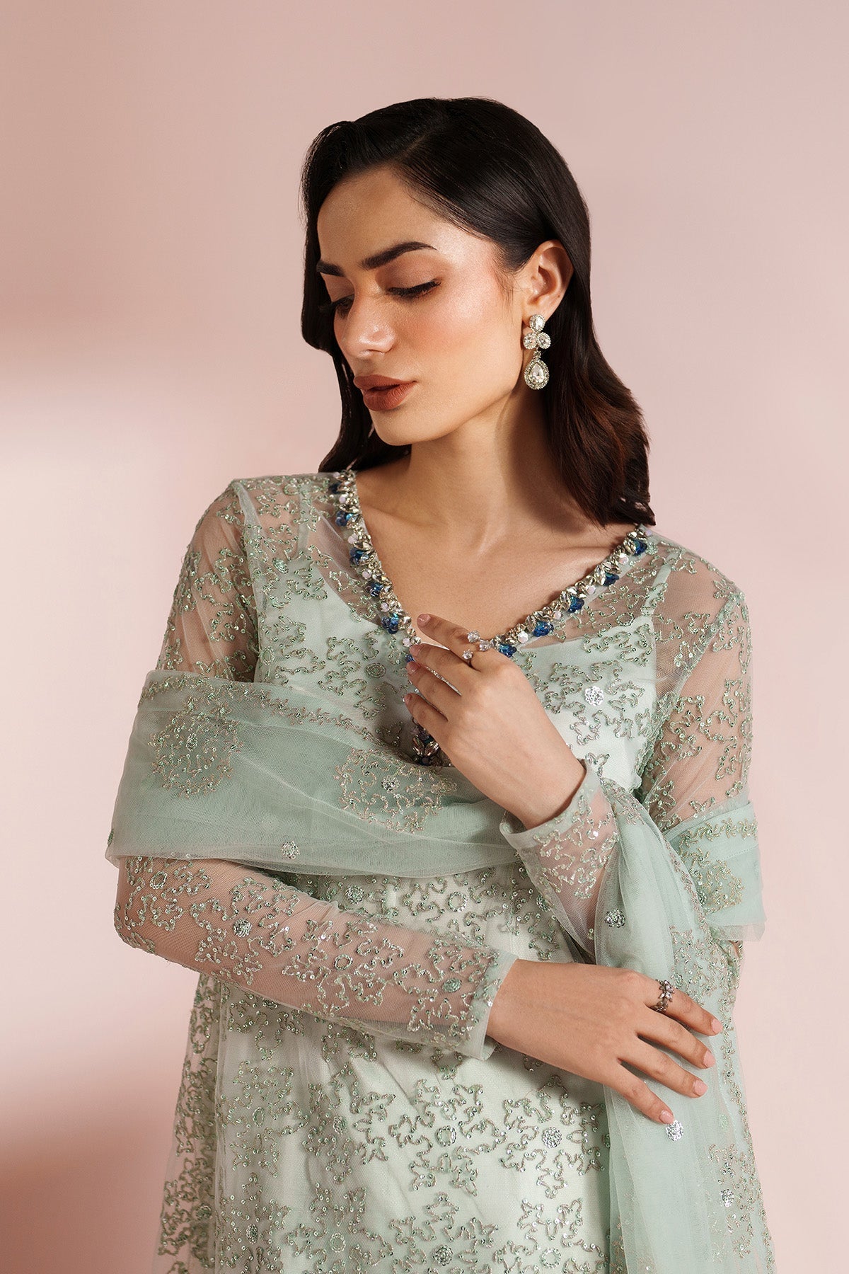 RTW1033 – authentic Pakistani dress from the Alizeh Ready to Wear collection for women in the UK.