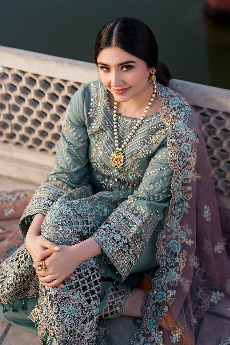 Imrozia Premium | Meeras Luxury Eid 25 | I-221 ZAMURD by Imrozia Premium - Designer Dress - Type: Ladies Clothes - Available at Libayah - 100% Original