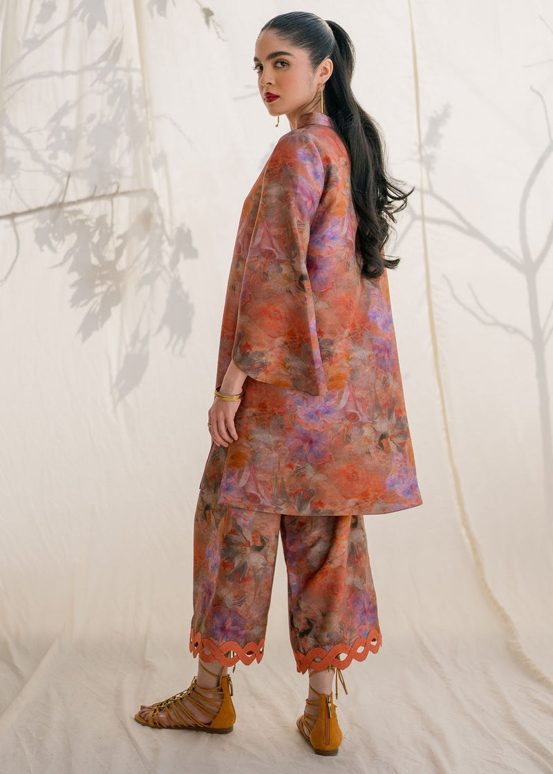 Mahgul | Samara Pret | Coral Sea by Mahgul - Designer Dress - Type: Ladies Clothes - Available at Libayah - 100% Original