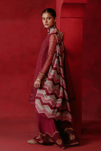 Cross Stitch | Luxe Atelier 24 | RED OCHRE by Cross Stitch - Designer Dress - Type: Ladies Clothes - Available at Libayah - 100% Original