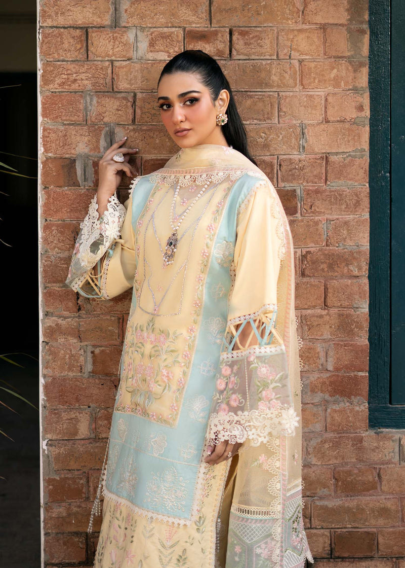 Fozia Khalid | Blossom Festive Lawn 25 | Primrose by Fozia Khalid - Designer Dress - Type: Ladies Clothes - Available at Libayah - 100% Original