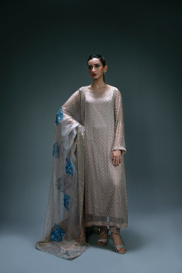 Sidra Fahad | Eliana Luxe | SF-184(ELIANNA) by Sidra Fahad - Designer Dress - Type: Luxury - Available at Libayah - 100% Original