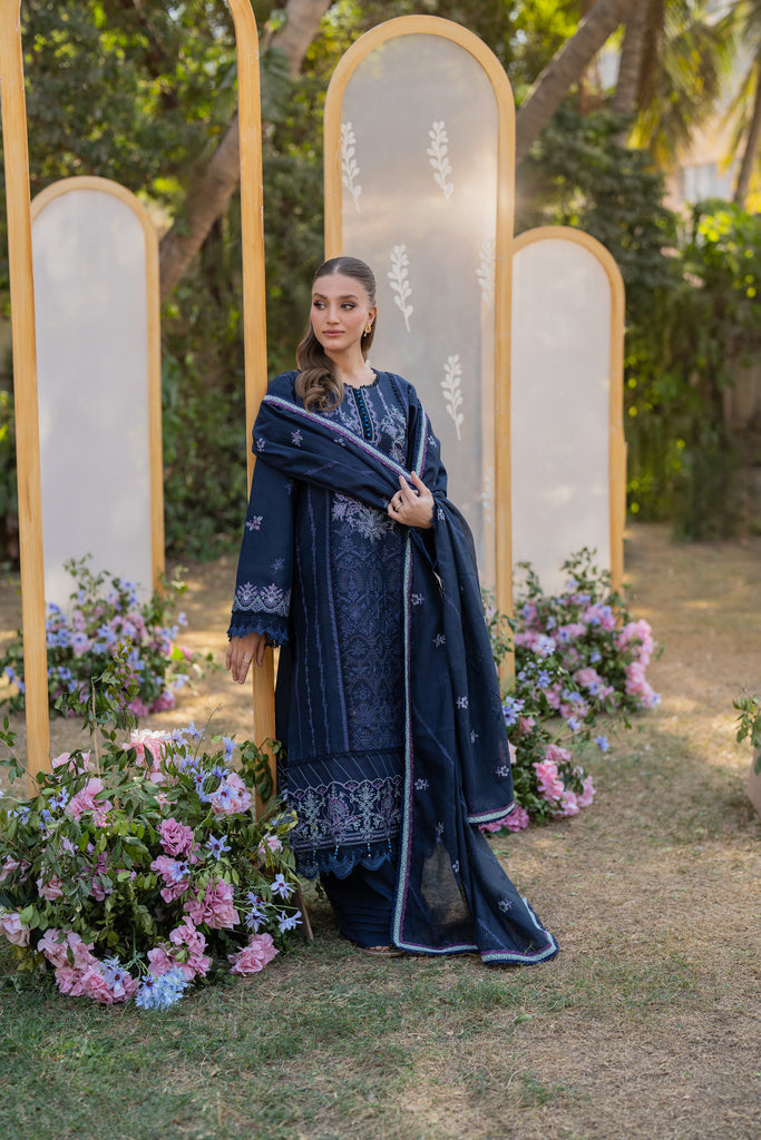 Florent | Chikankari Eid 25 | FLC- 7 by Florent - Designer Dress - Type: Ladies Clothes - Available at Libayah - 100% Original