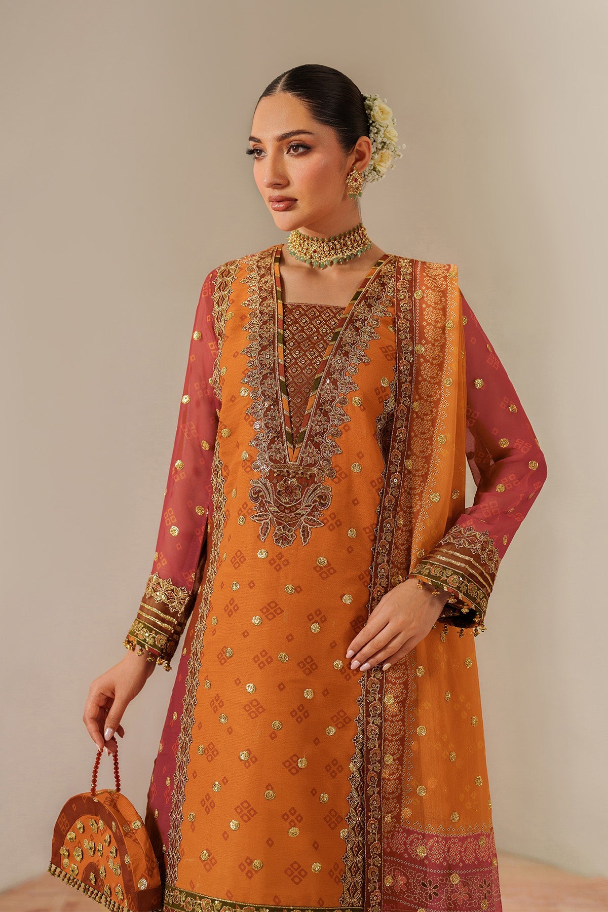 Alizeh | Fleur Chiffon |  AF-CH-2194-Zyne by Alizeh - Designer Dress  - Type : Ladies Clothes - Available at Libayah - 100% Original 